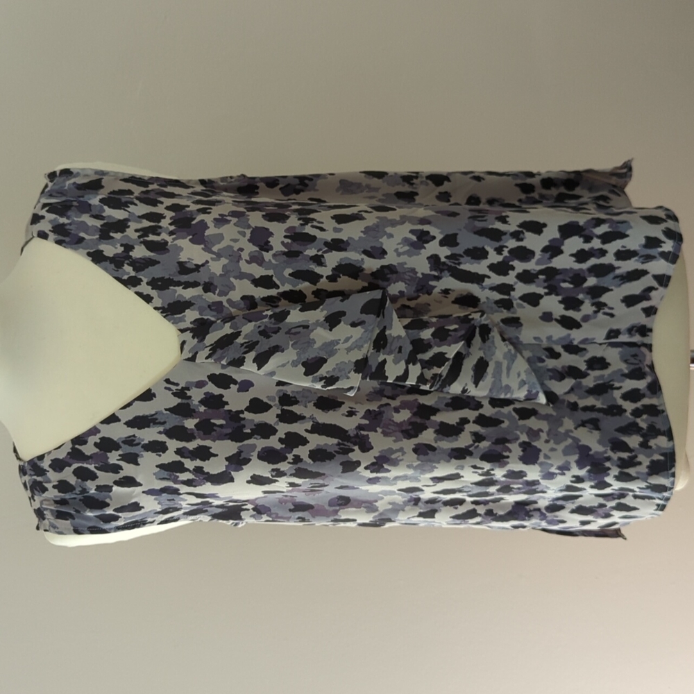 LOFT animal print blouse